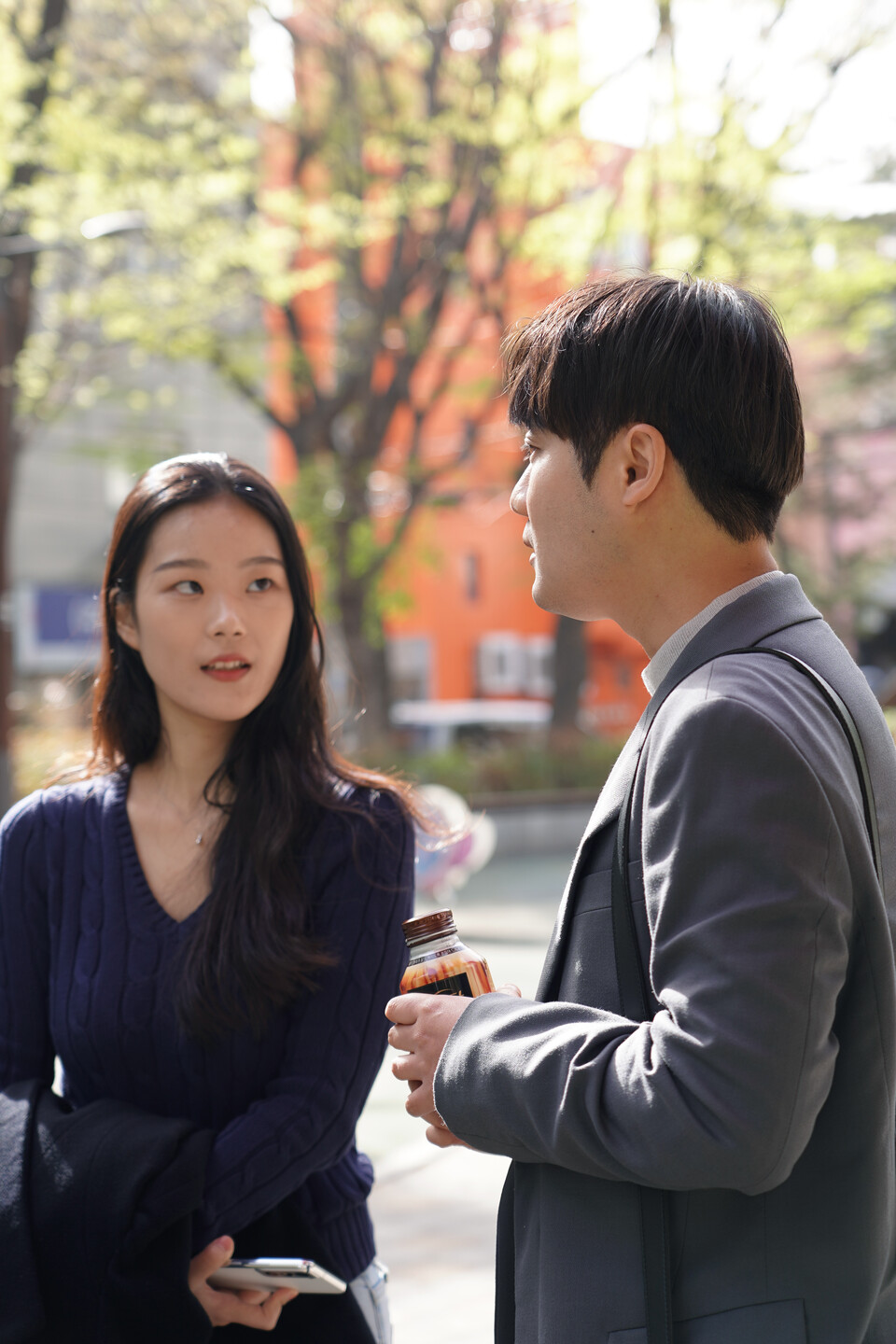 [ 윤성빈 감독의 초단편영화 메이킹필름, 민재원, 조서린 배우 ]