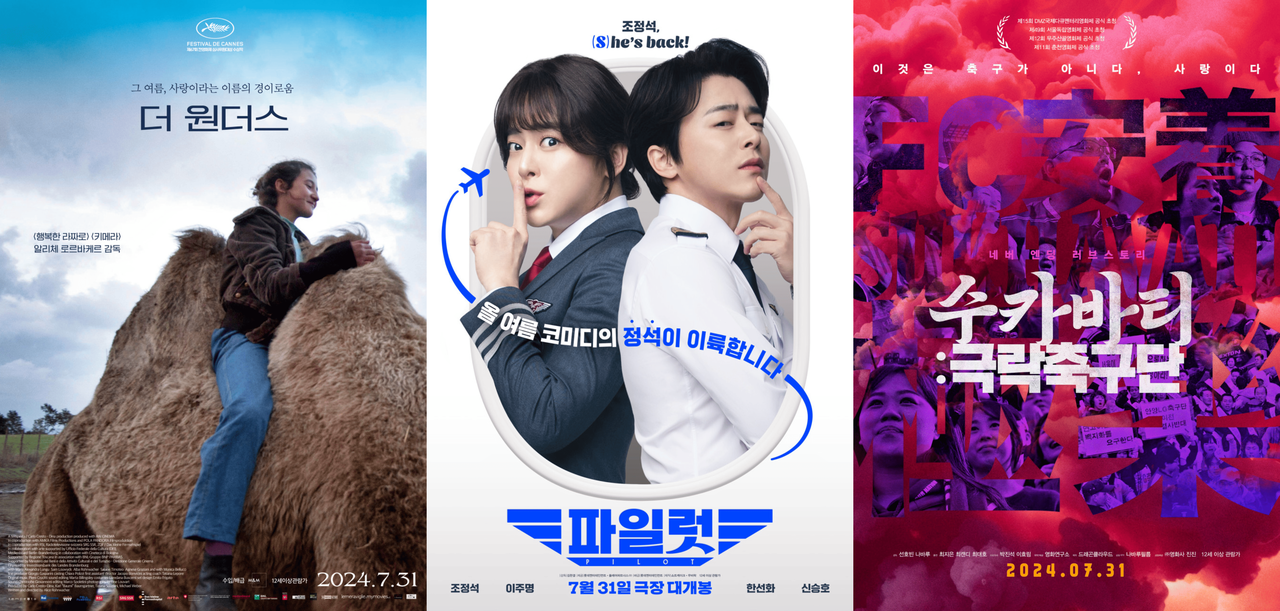 [더 원더스, 파일럿, 수카바티: 극락축구단 포스터]