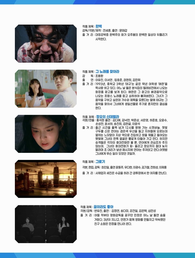 [제2회 죽서단편영화제 상영작]